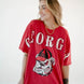 Georgia Bulldogs -  Southern Split Oversized Band TeenT-Shirt