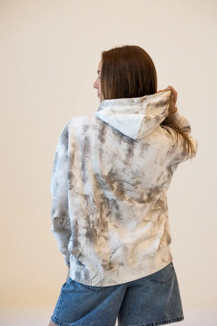 Tennessee Volunteers - NCAA White Camo Oversized Pullover Hoodie