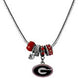 University of Georgia - Georgia Bulldogs - Logo Charm Necklace