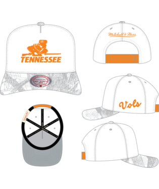 NCAA Tennessee Volunteers Ghosted Pro Snapback Hat