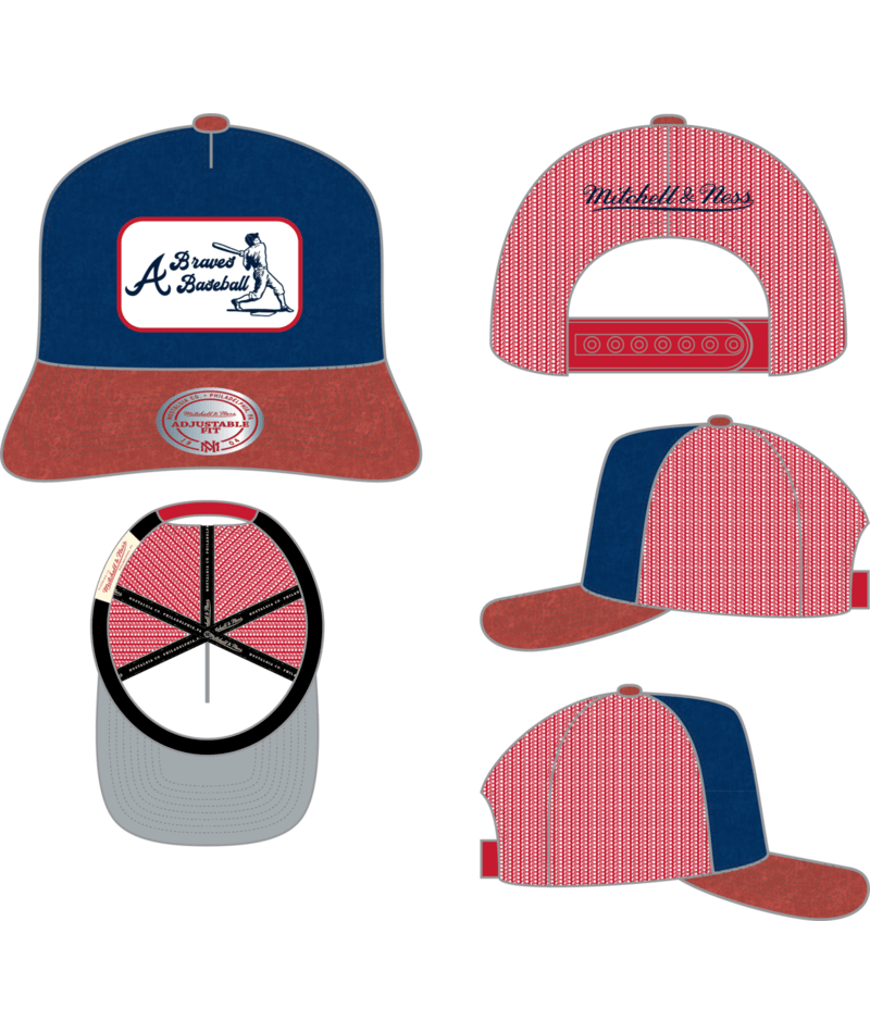 Atlanta Braves - MLB Hometown Snapback Navy Trucker Hat
