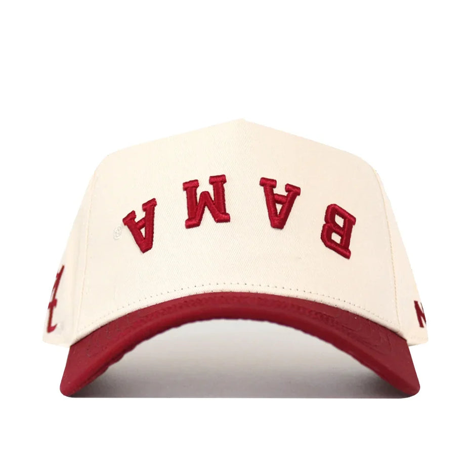 No Rivals Alabama Crimson Tide - NCAA Natural Upside Down Bama Hat