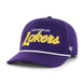 Los Angeles Lakers - NBA Purple Crosstown Script Hat, 47 Brand