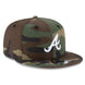 Atlanta Braves - Basic Camouflage 9Fifty Snapback Hat, New Era
