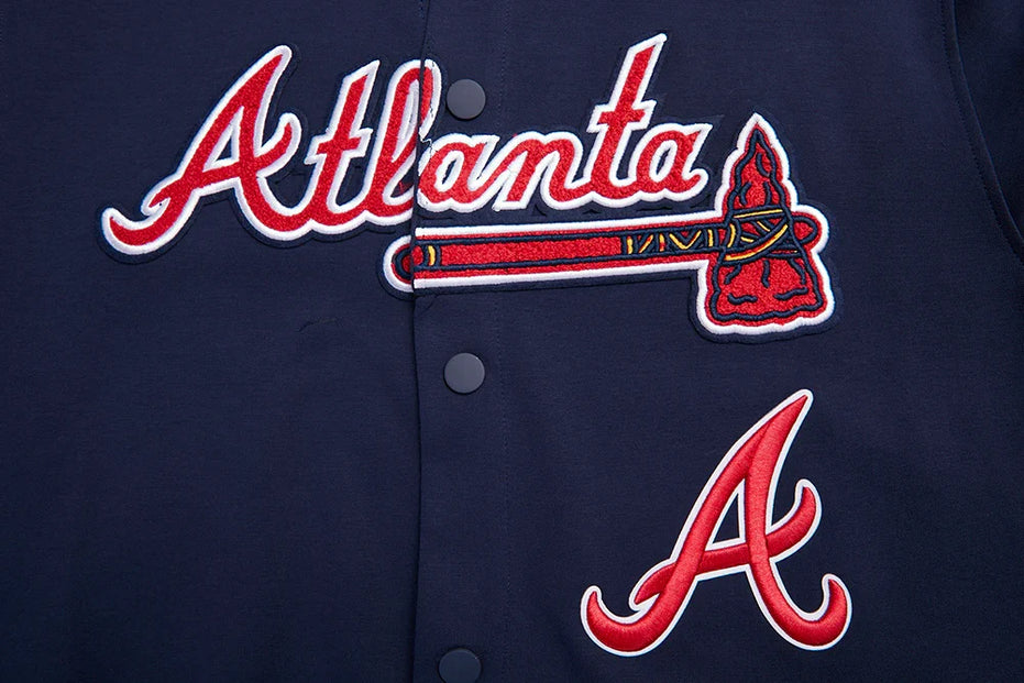 Atlanta Braves - MLB Classic Men's Warm Up Jacket