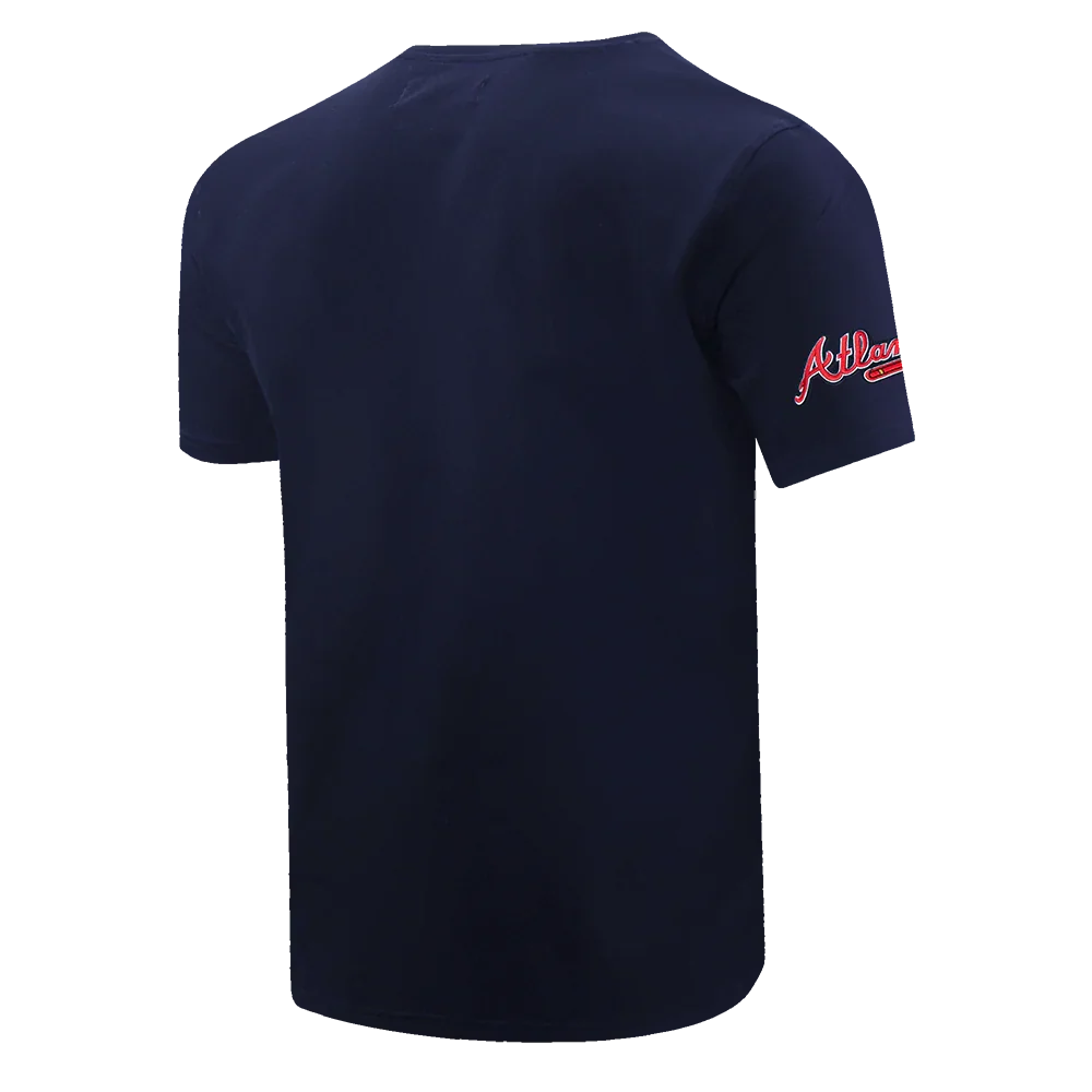 Atlanta Braves - MLB Mashup Men's Top Midnight Navy Short Sleeve T-Shirt