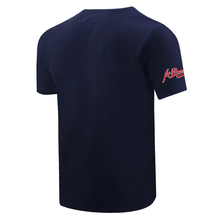 Atlanta Braves - MLB Mashup Men's Top Midnight Navy Short Sleeve T-Shirt
