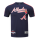 Atlanta Braves - MLB Logo Pro Team Men's Taping Top T-Shirt