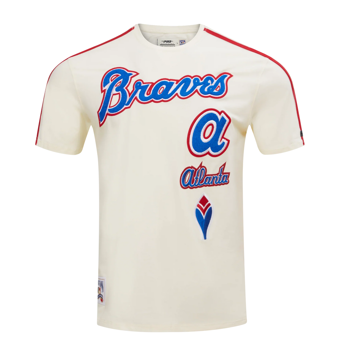 Atlanta Braves - MLB Retro Classic Men's Striped Top T-Shirt