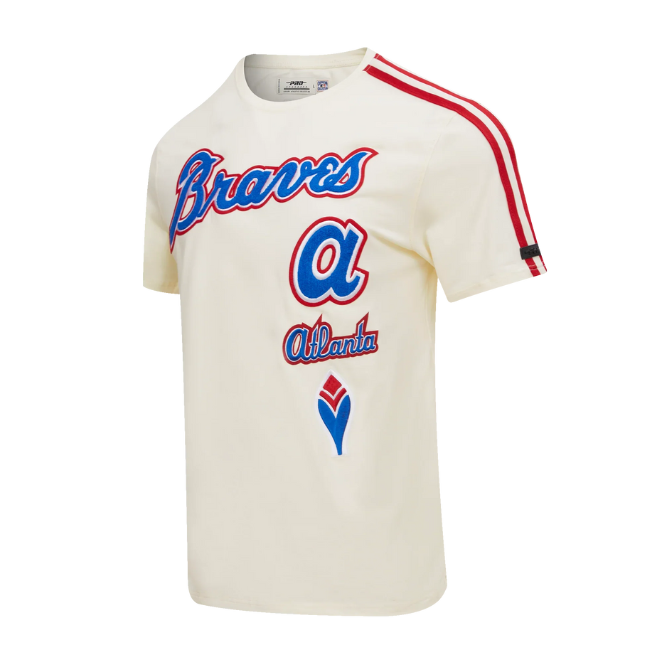 Atlanta Braves - MLB Retro Classic Men's Striped Top T-Shirt