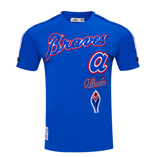 Atlanta Braves - MLB Retro Classic Men's Striped Top T-Shirt