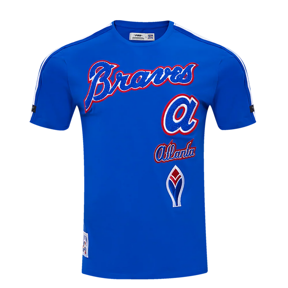 Atlanta Braves - MLB Retro Classic Men's Striped Top T-Shirt