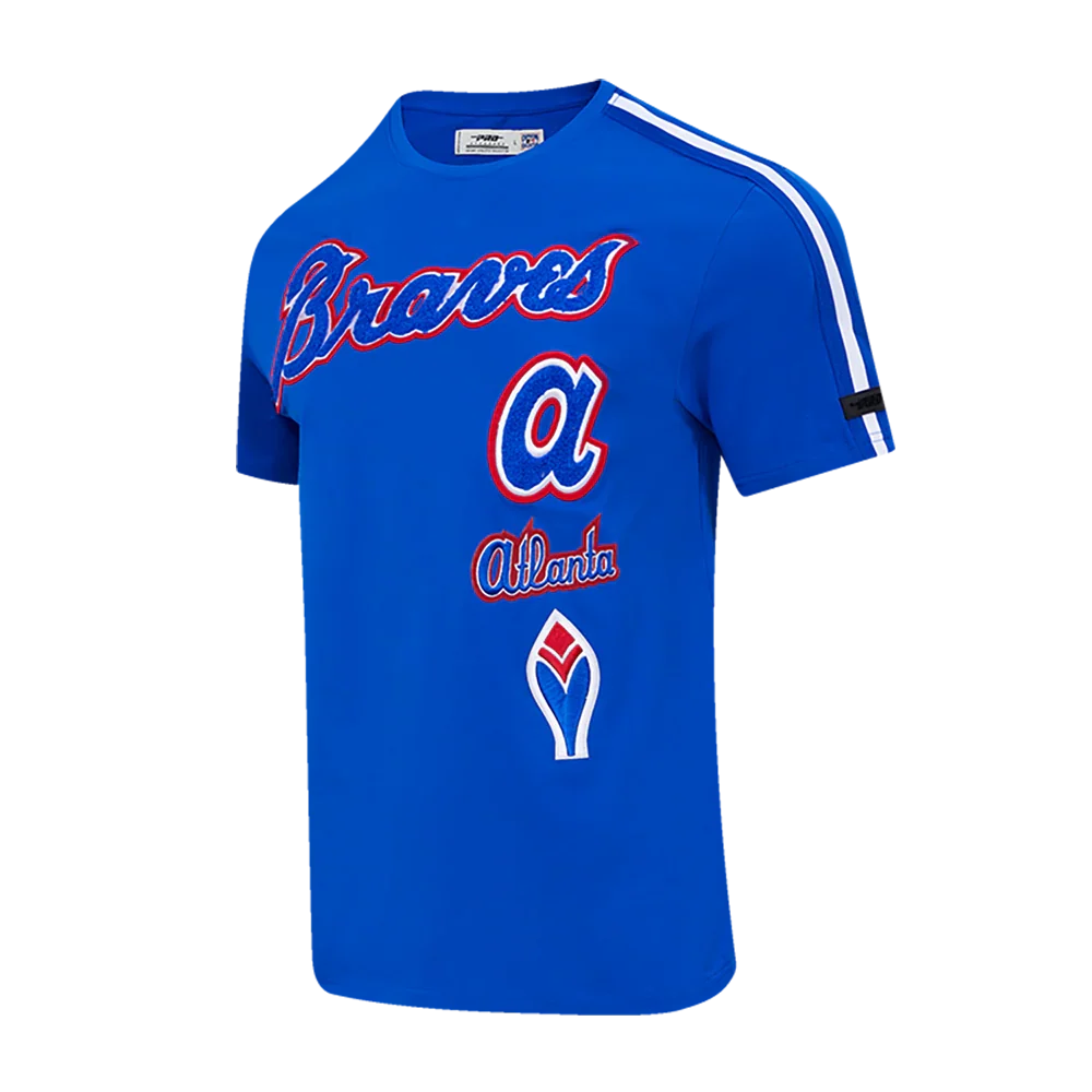 Atlanta Braves - MLB Retro Classic Men's Striped Top T-Shirt