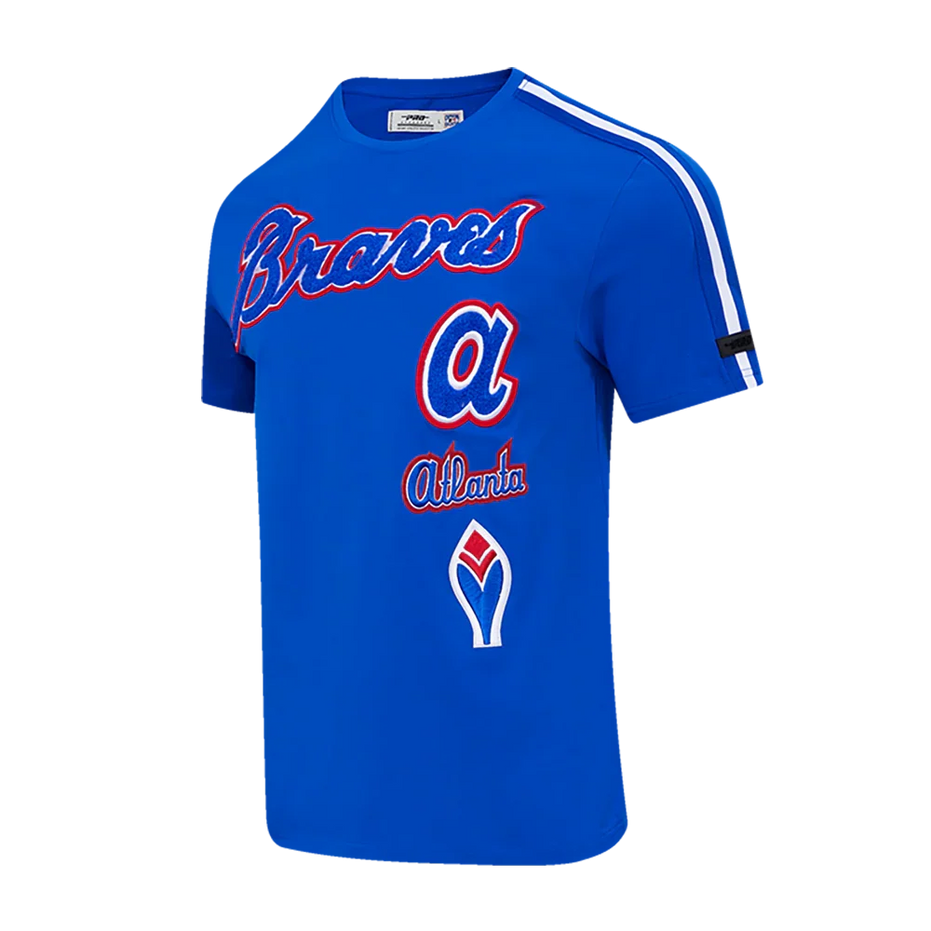Atlanta Braves - MLB Retro Classic Men's Striped Top T-Shirt