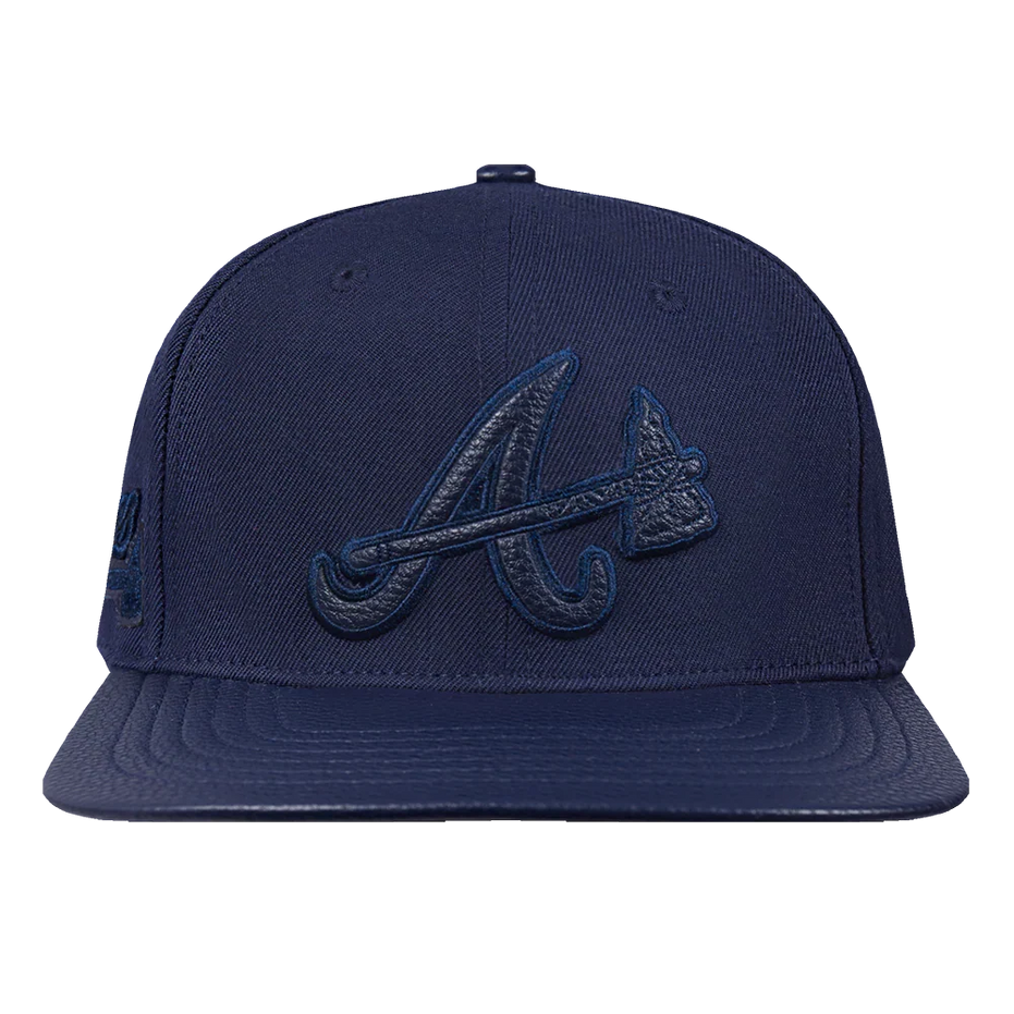 Atlanta Braves - MLB Triple Tonal Primary Logo Strapback Men's Hat