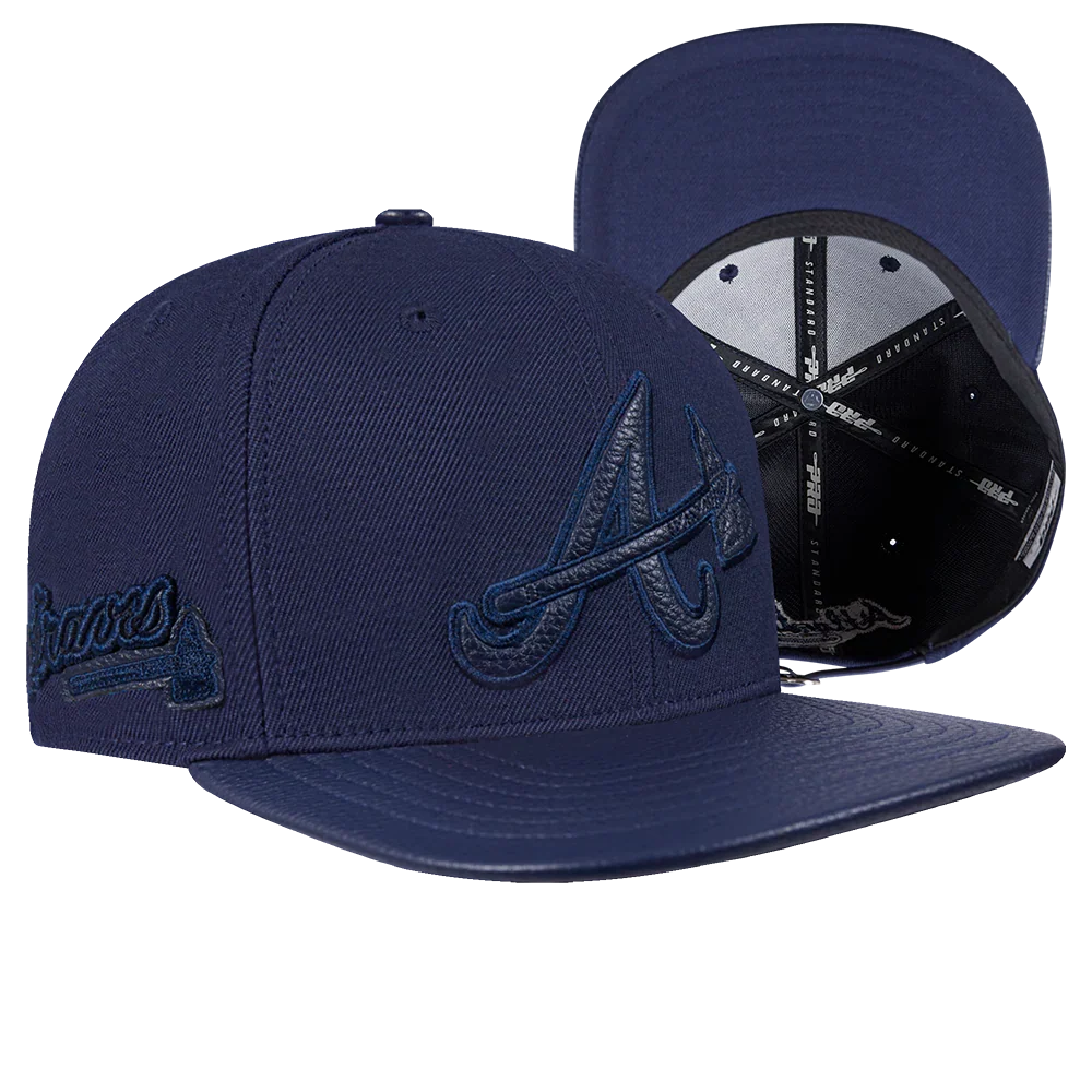 Atlanta Braves - MLB Triple Tonal Primary Logo Strapback Men's Hat