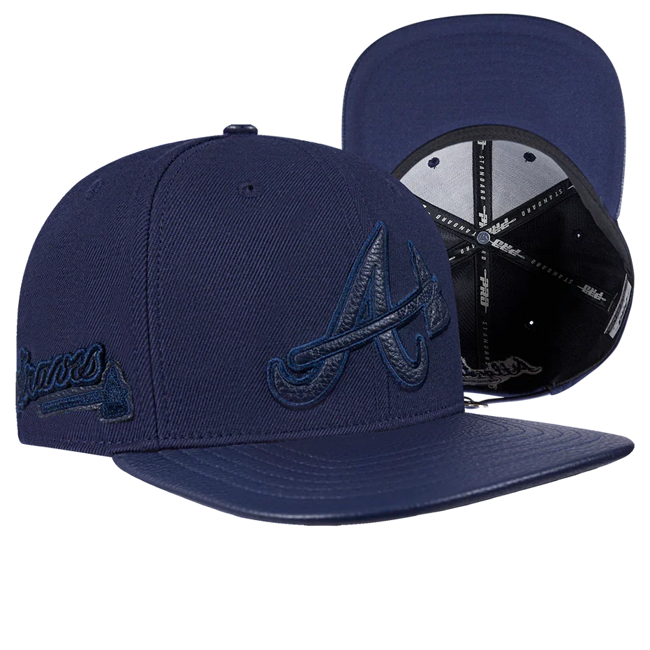 Atlanta Braves - MLB Triple Tonal Primary Logo Strapback Men's Hat