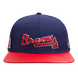 Atlanta Braves - MLB Fast Lane Logo Wool Strapback Hat