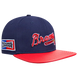 Atlanta Braves - MLB Fast Lane Logo Wool Strapback Hat