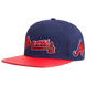 Atlanta Braves - MLB Fast Lane Logo Wool Strapback Hat