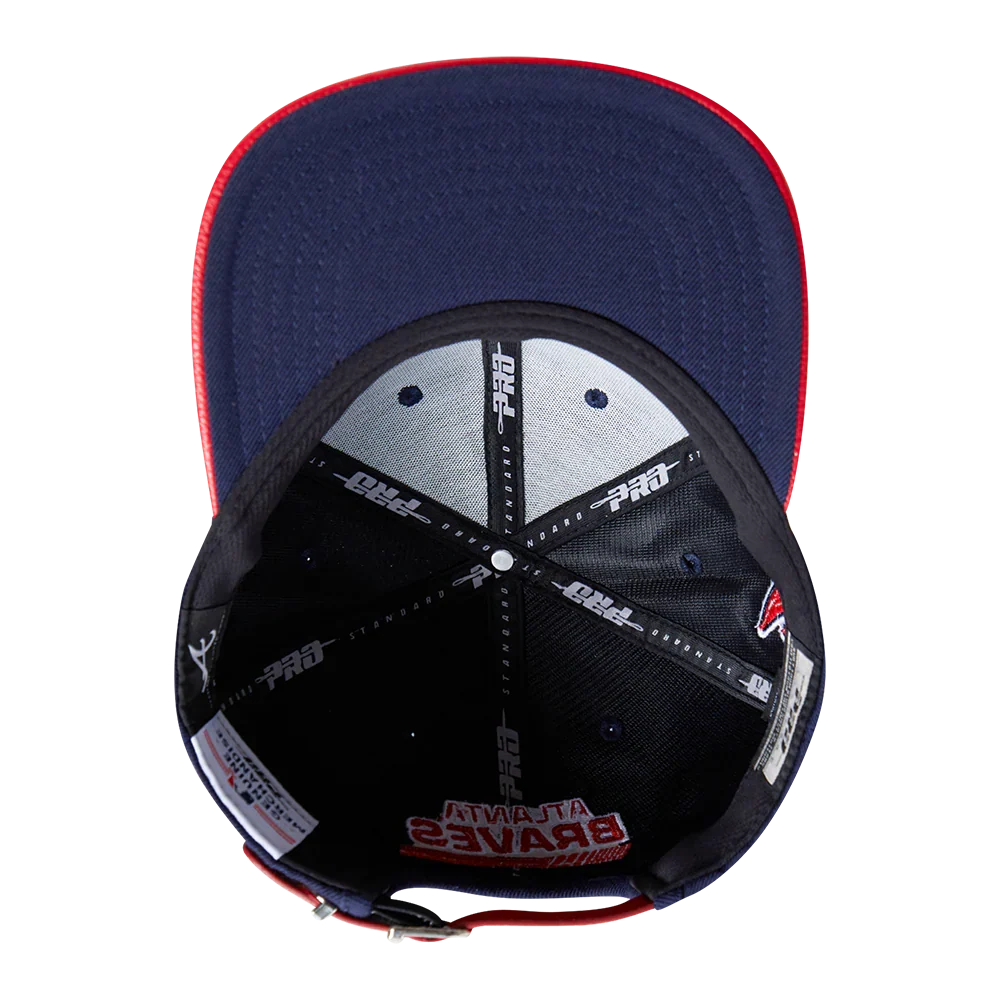 Atlanta Braves - MLB Fast Lane Logo Wool Strapback Hat