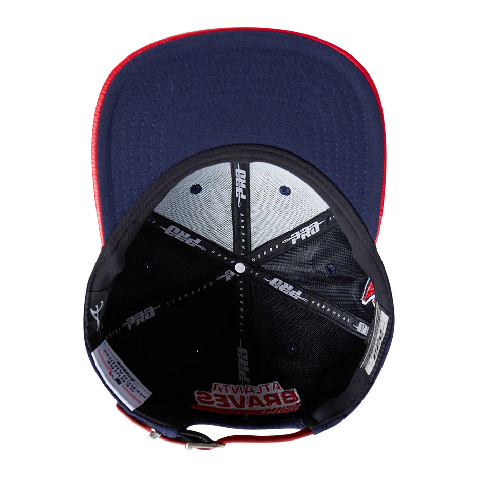 Atlanta Braves - MLB Fast Lane Logo Wool Strapback Hat