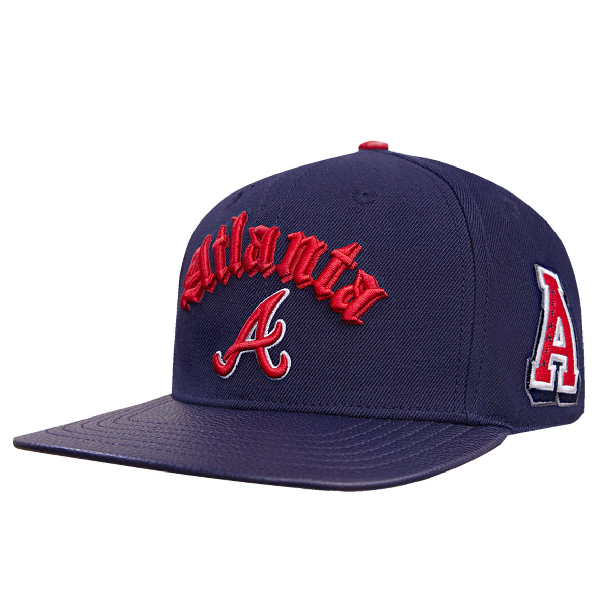 Atlanta Braves - MLB 2021 World Series Old English Snapback Hat