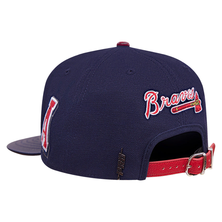 Atlanta Braves - MLB 2021 World Series Old English Snapback Hat