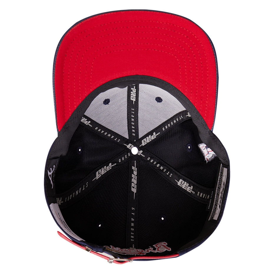 Atlanta Braves - MLB 2021 World Series Old English Snapback Hat