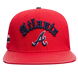Atlanta Braves - MLB 2021 World Series Old English Snapback Hat