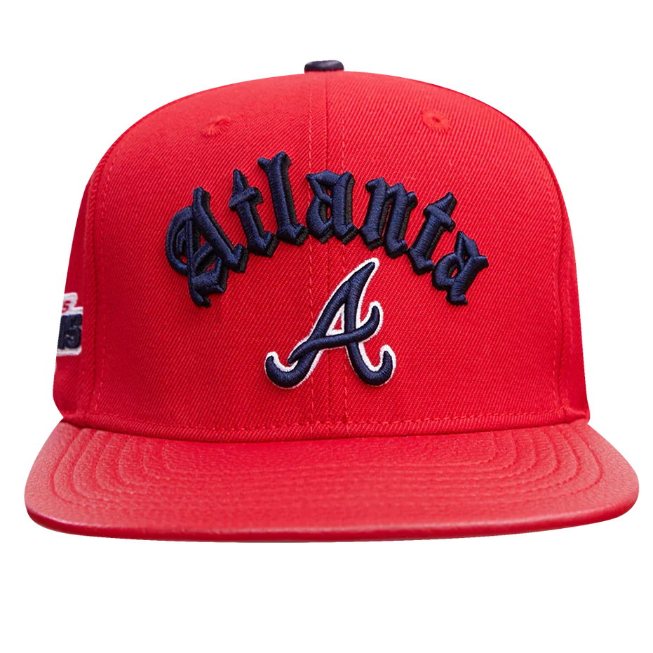 Atlanta Braves - MLB 2021 World Series Old English Snapback Hat