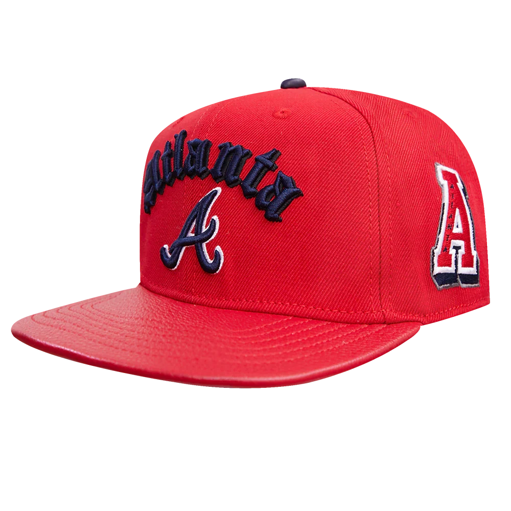 Atlanta Braves - MLB 2021 World Series Old English Snapback Hat