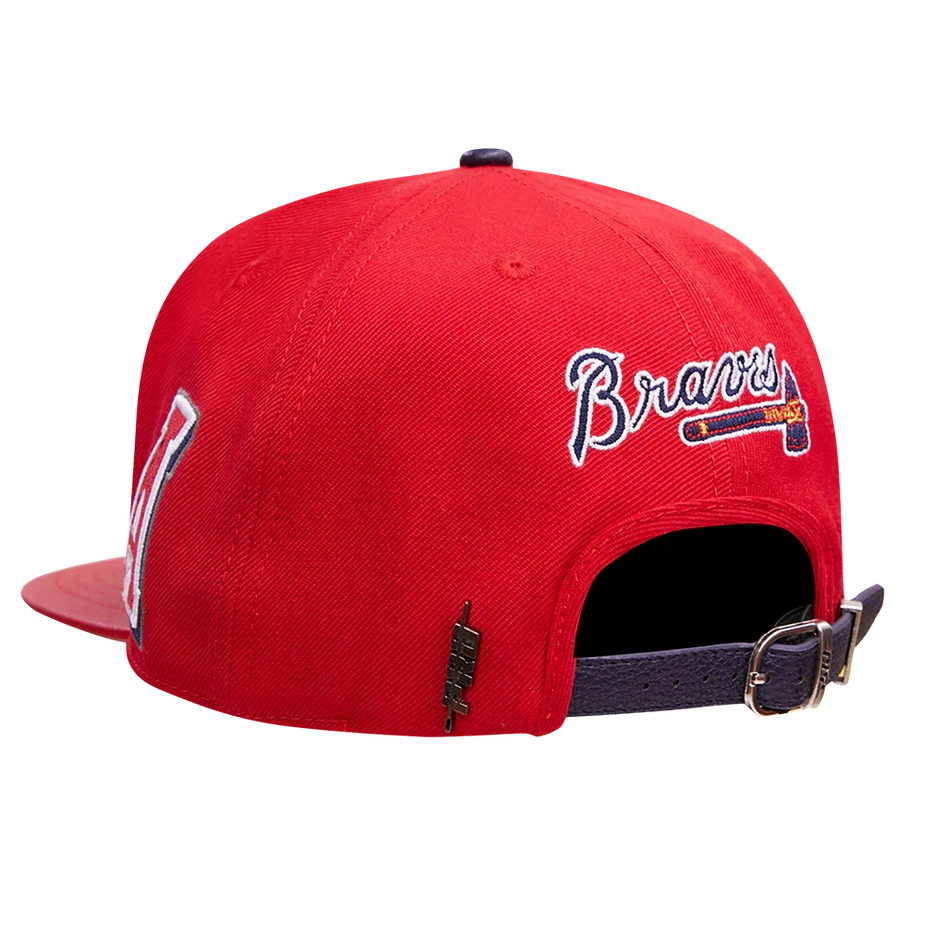Atlanta Braves - MLB 2021 World Series Old English Snapback Hat
