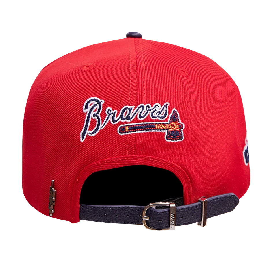 Atlanta Braves - MLB 2021 World Series Old English Snapback Hat