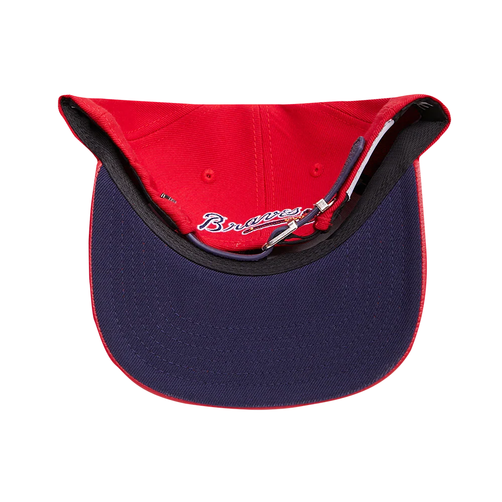 Atlanta Braves - MLB 2021 World Series Old English Snapback Hat
