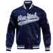 New York Yankees - MLB Script Tail Men's Rib Satin Jacket