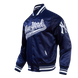 New York Yankees - MLB Script Tail Men's Rib Satin Jacket