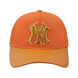 New York Yankees - MLB Gramercy 2 Tone Pinch Front Strapback Burnt Orange Hat