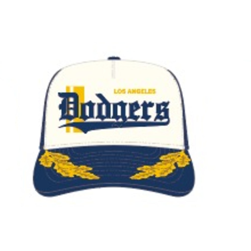Los Angeles Dodgers - MLB Visor Elite Pinch Front Strapback Hat