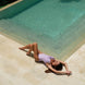 Manta Sculpting Plunge One-Piece Recycled Swimsuit in Light Purple