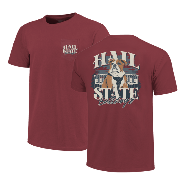 Mississippi State Bulldogs - Stadium Mascot Phrase T-Shirt