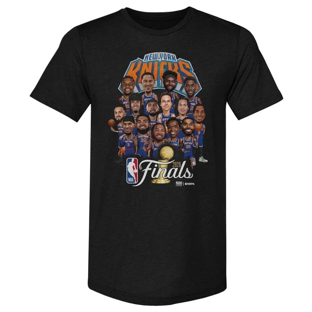 New York Knicks - NBA Finals 2026 Caricature Adult T-Shirt