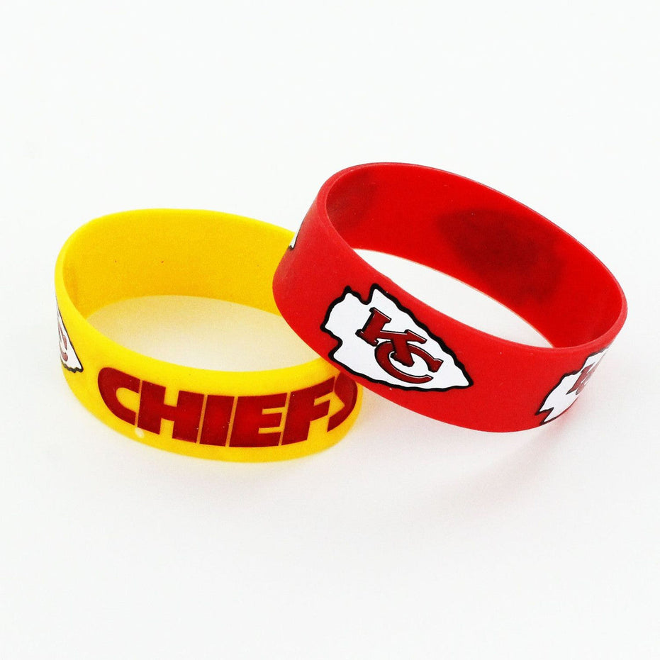 Kansas City Chiefs - NFL Bracelets (2 Pack)