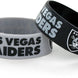 Las Vegas Raiders Wide Bracelet (2 Pack)