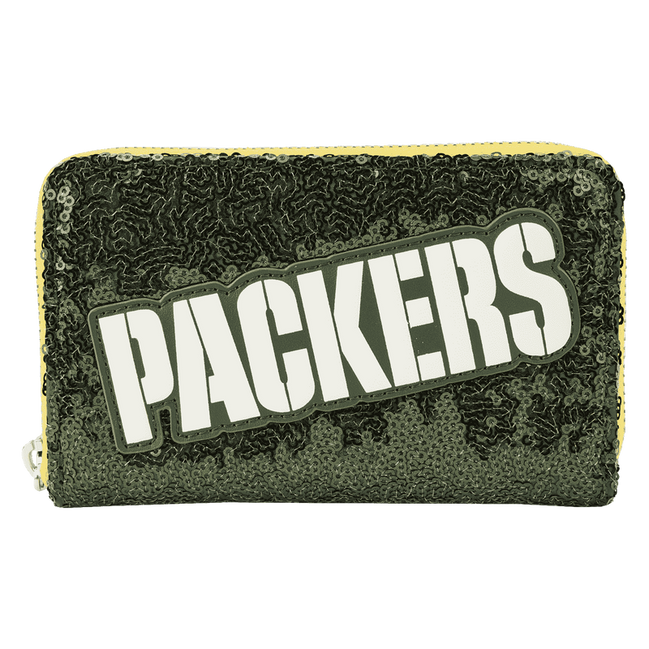 Green Bay Packers - NFL Sequin Zip Around Wallet