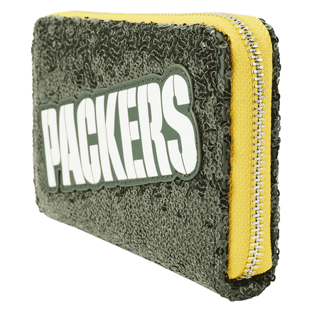 Green Bay Packers - NFL Sequin Zip Around Wallet