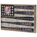New York Yankees - Canvas Flag Wall Art