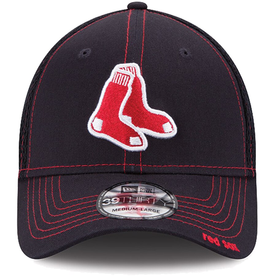 New Era Boston Red Sox Navy Blue Neo 39THIRTY Stretch Fit Hat-