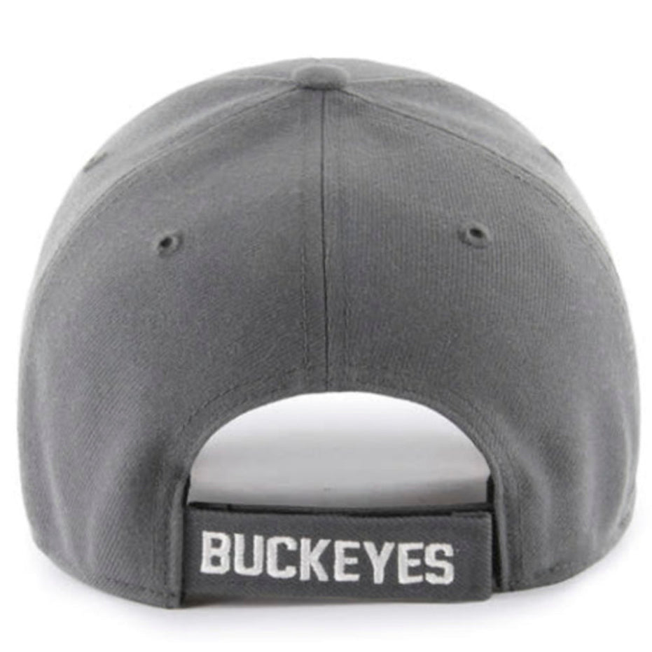 Ohio States Buckeyes - Charcoal MVP Hat, 47 Brand