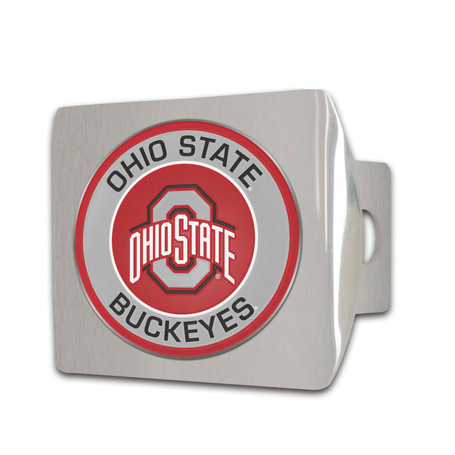 Ohio State Buckeyes - NCAA Color on Chrome Hitch